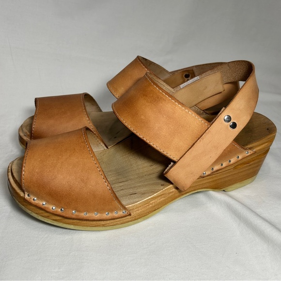 Troentorp Karin Clogs – Nude Leather – Size 42 (Women’s 12) - Picture 7 of 13